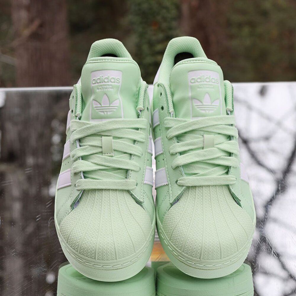 Adidas Superstar XLG Semi Green Spark - Picture 9 of 13